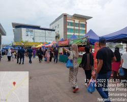 TEMPAT LETAK KERETA MYDIN SENAWANG