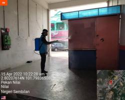 PEMBERSIHAN DAN SEMBURAN NYAHKUMAN (DISINFEKSI) KAWALAN NOVEL CORONAVIRUS COVID -19