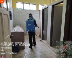 PEMBERSIHAN DAN SEMBURAN NYAHKUMAN (DISINFEKSI) KAWALAN NOVEL CORONAVIRUS COVID -19