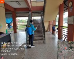 PEMBERSIHAN DAN SEMBURAN NYAHKUMAN (DISINFEKSI) KAWALAN NOVEL CORONAVIRUS COVID -19