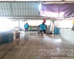 KERJA-KERJA PEMBERSIHAN PASAR