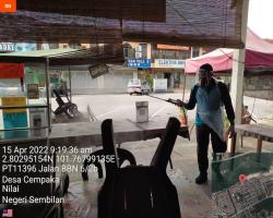 PEMBERSIHAN DAN SEMBURAN NYAHKUMAN (DISINFEKSI) KAWALAN NOVEL CORONAVIRUS COVID -19