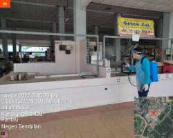 PEMBERSIHAN DAN SEMBURAN NYAHKUMAN (DISINFEKSI) KAWALAN NOVEL CORONAVIRUS COVID -19