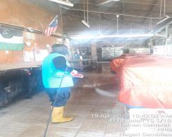 KERJA-KERJA PEMBERSIHAN PASAR