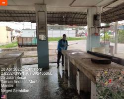 PEMBERSIHAN DAN SEMBURAN NYAHKUMAN (DISINFEKSI) KAWALAN NOVEL CORONAVIRUS COVID -19