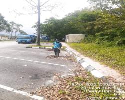 PEMBERSIHAN JALAN DI TEMPAT PELANCONGAN