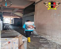 PEMBERSIHAN DAN SEMBURAN NYAHKUMAN (DISINFEKSI) KAWALAN NOVEL CORONAVIRUS COVID -19