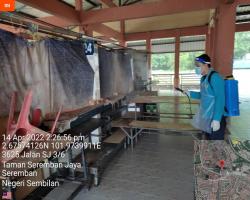 PEMBERSIHAN DAN SEMBURAN NYAHKUMAN (DISINFEKSI) KAWALAN NOVEL CORONAVIRUS COVID -19