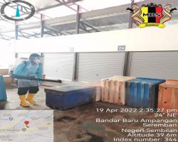 PEMBERSIHAN DAN SEMBURAN NYAHKUMAN (DISINFEKSI) KAWALAN NOVEL CORONAVIRUS COVID -19