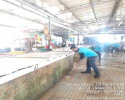 KERJA-KERJA PEMBERSIHAN PASAR