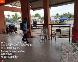  PEMBERSIHAN DAN SEMBURAN NYAHKUMAN (DISINFEKSI) KAWALAN NOVEL CORONAVIRUS COVID -19 