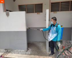 PEMBERSIHAN DAN SEMBURAN NYAHKUMAN (DISINFEKSI) KAWALAN NOVEL CORONAVIRUS COVID -19