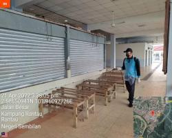  PEMBERSIHAN DAN SEMBURAN NYAHKUMAN (DISINFEKSI) KAWALAN NOVEL CORONAVIRUS COVID -19 