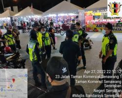  OPERASI BERSEPADU PENGUATKUASAAN BAZAR AIDILFITRI DALAM KAWASAN MAJLIS BANDARAYA SEREMBAN