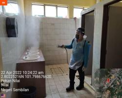 PEMBERSIHAN DAN SEMBURAN NYAHKUMAN (DISINFEKSI) KAWALAN NOVEL CORONAVIRUS COVID -19