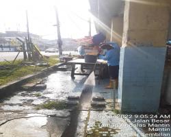 KERJA-KERJA PEMBERSIHAN PASAR