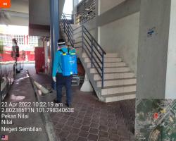 PEMBERSIHAN DAN SEMBURAN NYAHKUMAN (DISINFEKSI) KAWALAN NOVEL CORONAVIRUS COVID -19