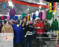  OPERASI BERSEPADU PENGUATKUASAAN BAZAR AIDILFITRI DALAM KAWASAN MAJLIS BANDARAYA SEREMBAN