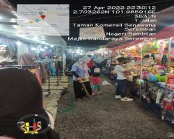  OPERASI BERSEPADU PENGUATKUASAAN BAZAR AIDILFITRI DALAM KAWASAN MAJLIS BANDARAYA SEREMBAN