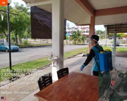 PEMBERSIHAN DAN SEMBURAN NYAHKUMAN (DISINFEKSI) KAWALAN NOVEL CORONAVIRUS COVID -19