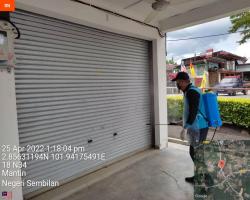 PEMBERSIHAN DAN SEMBURAN NYAHKUMAN (DISINFEKSI) KAWALAN NOVEL CORONAVIRUS COVID -19