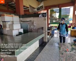 PEMBERSIHAN DAN SEMBURAN NYAHKUMAN (DISINFEKSI) KAWALAN NOVEL CORONAVIRUS COVID -19