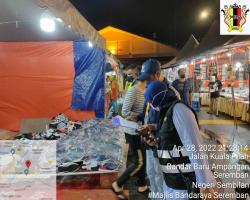 PEMANTAUAN BAZAR AIDILFITRI