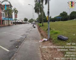  PEMBERSIHAN SISA PERNIAGAAN BAZAAR AIDILFITRI