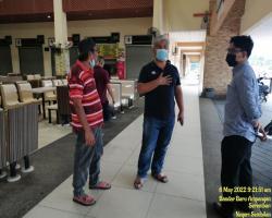 LAWATAN TUAN SETIAUSAHA BERSAMA JABATAN PEMBERSIHAN DAN KESIHATAN PERSEKITARAN DI BENTENG AMPANGAN