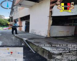  SEMBURAN NYAHKUMAN (DISINFEKSI) KAWALAN NOVEL CORONAVIRUS COVID -19 