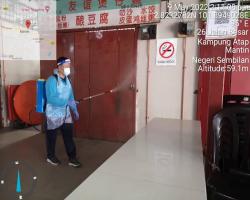 PEMBERSIHAN DAN SEMBURAN NYAHKUMAN (DISINFEKSI) KAWALAN NOVEL CORONAVIRUS COVID -19