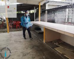 PEMBERSIHAN DAN SEMBURAN NYAHKUMAN (DISINFEKSI) KAWALAN NOVEL CORONAVIRUS COVID -19