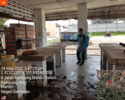 PEMBERSIHAN DAN SEMBURAN NYAHKUMAN (DISINFEKSI) KAWALAN NOVEL CORONAVIRUS COVID -19