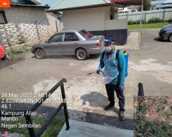 PEMBERSIHAN DAN SEMBURAN NYAHKUMAN (DISINFEKSI) KAWALAN NOVEL CORONAVIRUS COVID -19