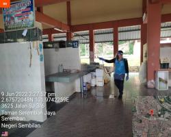  PEMBERSIHAN DAN SEMBURAN NYAHKUMAN (DISINFEKSI) KAWALAN NOVEL CORONAVIRUS COVID -19