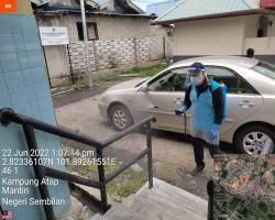 PEMBERSIHAN DAN SEMBURAN NYAHKUMAN (DISINFEKSI) KAWALAN NOVEL CORONAVIRUS COVID -19