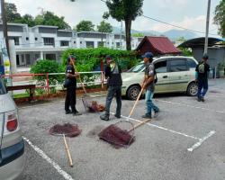 OPERASI MENYELAMATKAN HAIWAN TERBIAR (ANJING) OLEH MBS 