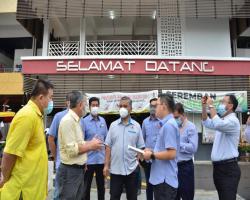 LAWATAN TURUN PADANG DATUK BANDAR KE PASAR BESAR SEREMBAN