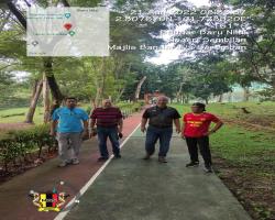 LAWATAN TURUN PADANG TUAN SETIAUSAHA KE TAMAN AWAM CEMPAKA