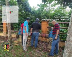 LAWATAN TURUN PADANG TUAN SETIAUSAHA KE TAMAN AWAM CEMPAKA