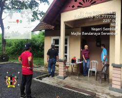 LAWATAN TURUN PADANG TUAN SETIAUSAHA KE TAMAN AWAM CEMPAKA