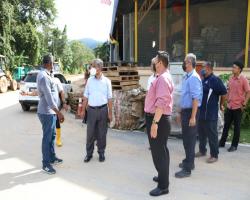LAWATAN TURUN PADANG KE RUMAH RAKYAT BATANG BENAR, TAMAN ANDALAS DAN KAWASAN PERINDUSTRIAN RINGAN MANTIN.