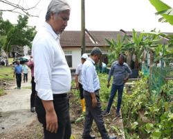 LAWATAN TURUN PADANG KE RUMAH RAKYAT BATANG BENAR, TAMAN ANDALAS DAN KAWASAN PERINDUSTRIAN RINGAN MANTIN.