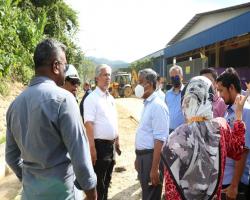 LAWATAN TURUN PADANG KE RUMAH RAKYAT BATANG BENAR, TAMAN ANDALAS DAN KAWASAN PERINDUSTRIAN RINGAN MANTIN.
