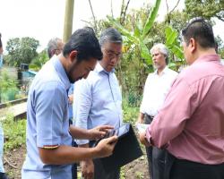 LAWATAN TURUN PADANG KE RUMAH RAKYAT BATANG BENAR, TAMAN ANDALAS DAN KAWASAN PERINDUSTRIAN RINGAN MANTIN.