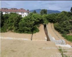 MEMBAIKPULIH CERUN RUNTUH SERTA KERJA BERKAITAN DI JALAN TERATAI 1, TAMAN MARIDA, SEREMBAN