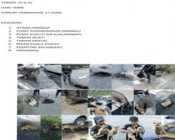 LAPORAN OPERASI TANGKAPAN ANJING LIAR / TERBIAR DI DALAM KAWASAN PENTADBIRAN MBS