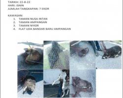 TANGKAPAN ANJING LIAR/TERBIAR