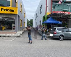 OPERASI MENYELAMATKAN HAIWAN TERBIAR (ANJING) 