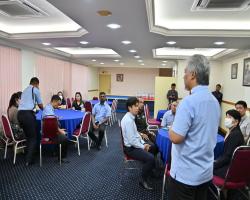 LAWATAN DELEGASI DARIPADA UNITED NATIONS ASIA AND FAR EAST INSTITUTE FOR THE PREVENTION OF CRIME AND THE TREATMENTS OF OFFENDERS ( UNAFEI) DAN UNITED NATIONS OFFICE ON DRUG AND CRIME (UNODC) DAN JABATAN PENJARA MALAYSIA